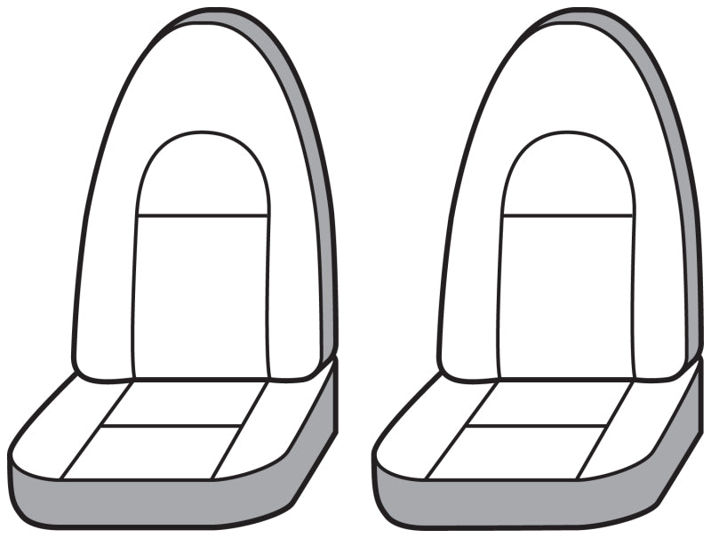 Covercraft 1992-96 Jeep Wrangler Carhartt SeatSaver Custom Front Row Seat Covers - Brown