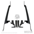 Westin 18-19 Jeep Wrangler Pillar LED Light Mount - Textured Black
