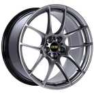 BBS RF 18x9 5x114.3 ET48 Diamond Black Wheel -82mm PFS/Clip Required