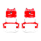 Power Stop 99-02 Jeep Grand Cherokee Front Red Calipers w/Brackets - Pair