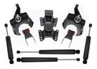 MaxTrac 73-87 Chevrolet C10 2WD 2.5in/4in Lowering Spindle Kit (1in Rotor)