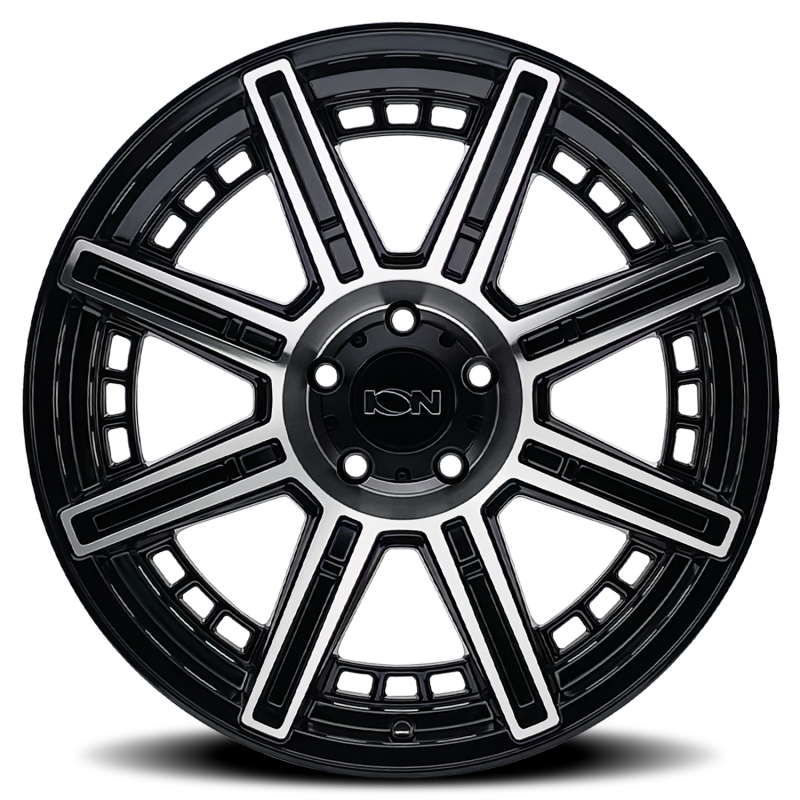 ION Type 149 20x9 / 8x165.1 BP / -12mm Offset / 125.2mm Hub Black/Machined Wheel