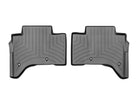 WeatherTech 13+ Land Rover Range Rover Rear FloorLiner-Blk (Standard Wheelbase Model w/2nd Row Cons)