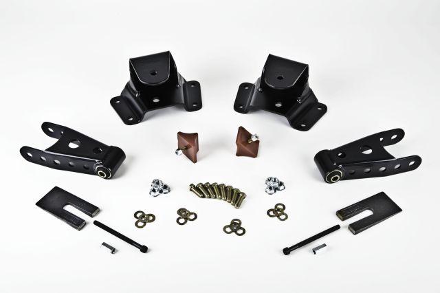 Belltech SHACKLE AND HANGER KIT 75-91 GM C30 CrewCab/Dually 4inch