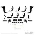 Westin 2019 Chevrolet Silverado/Sierra 1500 Crew Cab (5.5ft) R5 Modular Nerf Step Bars - Black