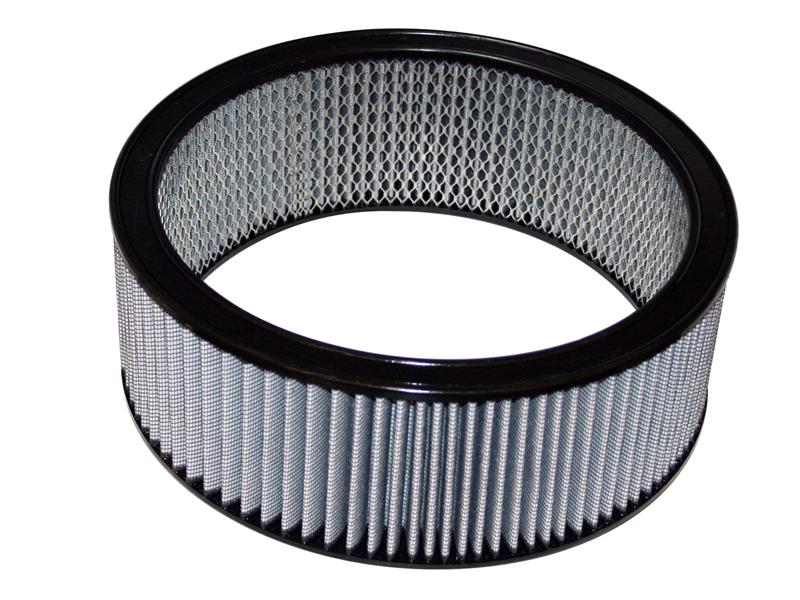 aFe MagnumFLOW Air Filters Round Racing PG7 A/F RR PG7 14OD x 12ID x 6H IN with E/M