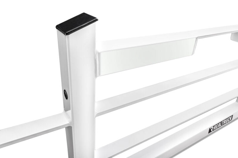 BackRack 09-23 Dodge RAM 1500 w/o RamBx 8ft Bed Original Rack Shortened Frame ONLY (Req. HW) - White