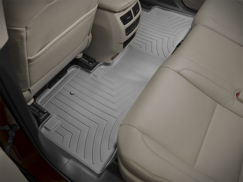 WeatherTech 14-16 Acura MDX Rear FloorLiner - Grey