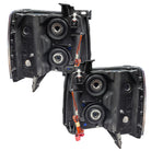 Oracle 07-13 Chevrolet Silverado SMD HL - Black - Round Style - White