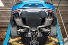 Corsa 2024-2025 Ford Mustang V8 5.0L 3in Axle-Back Exhaust System w/ Twin 4in Black Straight Tips