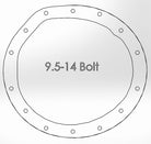 aFe Power Pro Series Rear Differential Cover Black w/ Machined Fins 99-13 GM Trucks (GM 9.5-14)
