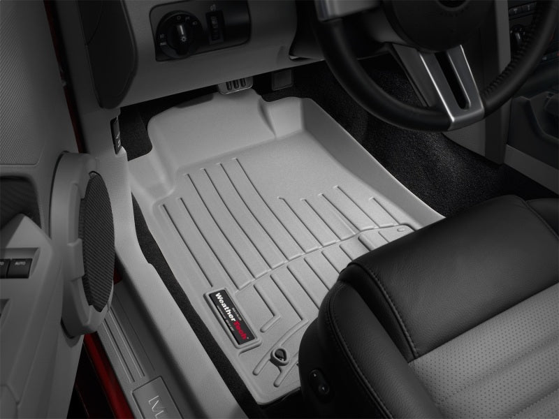WeatherTech 05-09 Ford Mustang Front FloorLiner - Grey