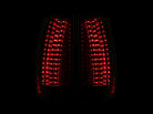 ANZO 2007-2014 Chevrolet Suburban LED Taillights Red/Clear - Escalade Look
