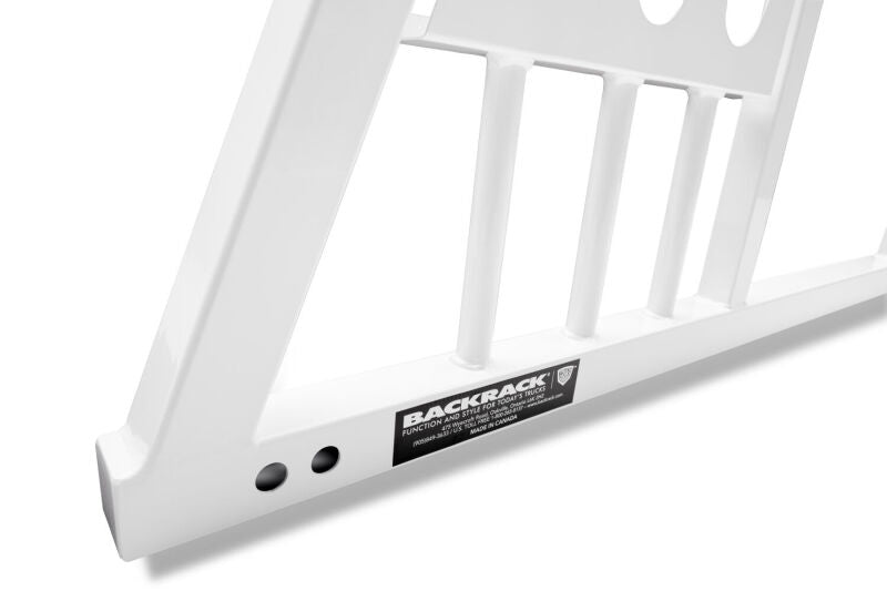 BackRack 19-23 Chev/GMC Silverado/Sierra 1500 (Nw Bdy) Three Light Rack Frame ONLY (Req. HW) - White