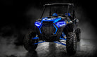 Oracle 1421 Polaris RZR 900/1000 Turbo Dynamic RGB+A Seq Turn Signal Headlight Halo Kit