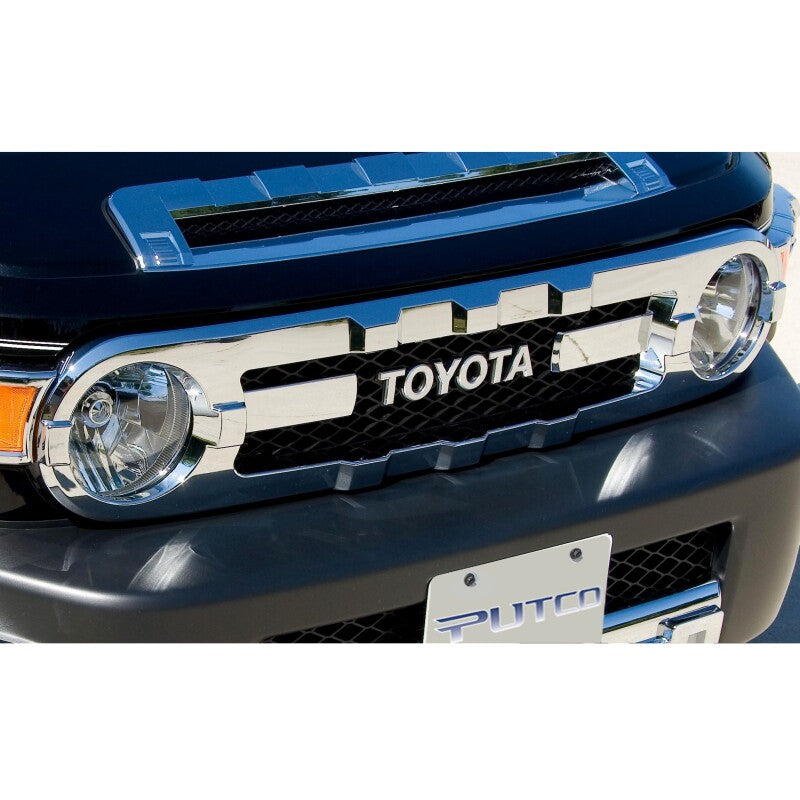 Putco 07-14 Toyota FJ Cruiser Chrome Trim Grille Covers