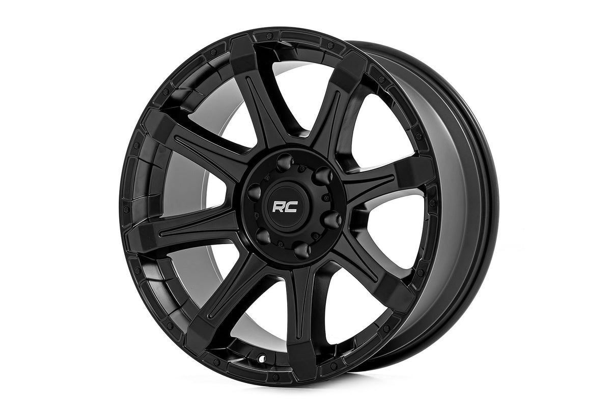 Rough Country  Rough Country   81 Series Wheel | One-Piece | Semi Gloss Black | 20x9 | 5x150 | +18mm