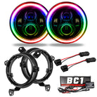 Oracle Jeep Wrangler JL/JT 7in. High Powered LED Headlights (Pair) - w/ BC1 Controller
