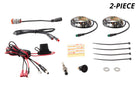 Diode Dynamics RGBW Engine Bay Strip Kit 2pc Multicolor