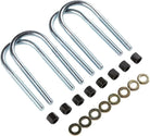 Fabtech Square U-Bolt Kit - 5/8-18 x 14.50 x 2.63