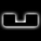 ORACLE Lighting Universal Illuminated LED Letter Badges - Matte Blk Surface Finish - U