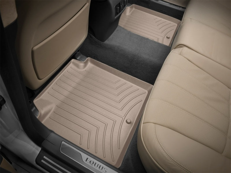 WeatherTech 11-14 Hyundai Equus Rear FloorLiner - Tan
