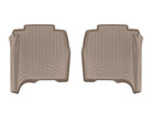 WeatherTech 14-16 Land Rover-Range Rover Rear FloorLiner - Tan Long Wheelbase w/ 2nd Row Console