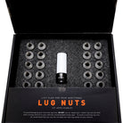 Mishimoto Steel Locking Lug Nuts M14x1.5 24pc Set Silver