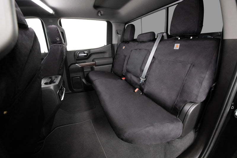 Covercraft- 22-223 Ford Bronco Carhartt Super Dux SeatSaver Custom Second Row 60/40- Black