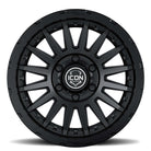 ICON Alloys Recon Pro Satin Black - 18x9 / 6x5.5 / 0mm / 5in BS