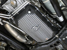 aFe 20-25 GM Diesel V8-6.6L L5P Transmission Pan w/ Machined Fins - Black