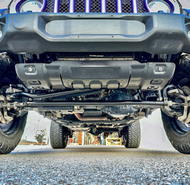 Rival 18-26 Jeep Wrangler JL 07-18 Jeep JK 20-26 Jeep Gladiator Except Mojave Lower Skid Plate