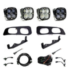 Baja Designs 2023+ Ford F250/F350 Super Duty Squadron SAE/Sport Fog Pocket Kit - Clear Toggle
