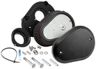 K&N 00-16 Harley-Davidson Street Metal Intake System Flare Black