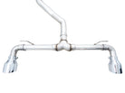 AWE Tuning 2022 VW GTI MK8 Touring Edition Exhaust - Chrome Silver Tips