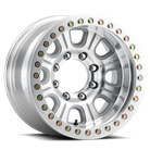 Raceline RT233 Monster 17x9.5in / 8x170 BP / -32mm Offset / 130.81mm Bore - Machined Beadlock Wheel