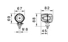 Hella Work Lamp Na 0Gr Md1242 Dt M50 1G0