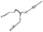 AWE Tuning 4th Gen GM 1500 5.3L 0FG Cat-Back Split Rear Exit (w/ Bumper Cutouts) - OE Tips