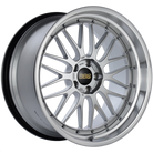 BBS LM 20x10.5 5x114.3 ET20 CB66 Diamond Silver Center Diamond Cut Lip Wheel