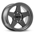 Mickey Thompson Open 5 Black Wheel - 20X9 6X5.5 BP 5in BS 0 Offset 108.1mm Bore - 274547