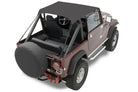 Bestop 55-75 Jeep Cj5 / 51-62 M38A1 Traditional Bikini (Black Crush)