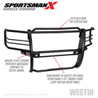 Westin 16-18 Chevy Silverado 1500 Sportsman X Grille Guard - Textured Black