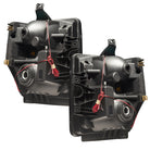 Oracle 08-10 Ford F250 Pre-Assembled Halo Headlights - Chrome Housing - w/ 2.0 Controller
