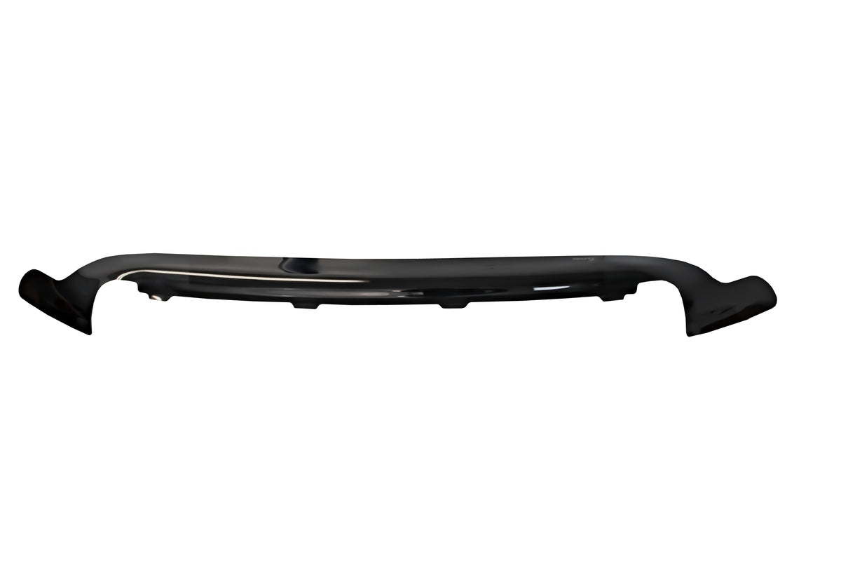 TrailFX Hood Deflector For Ford Trucks - Wrap-Around Smoke Acrylic (5016XH)