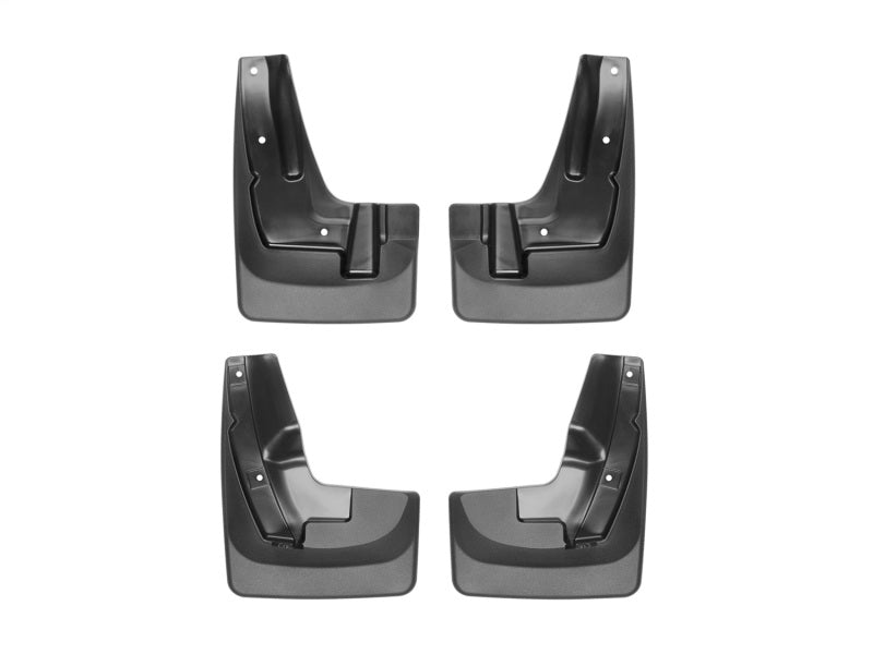 WeatherTech 14-18 Subaru Forester No Drill Mudflaps - Black