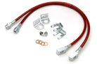 JKS Manufacturing Jeep Wrangler YJ HD Extended Brake Line - Front