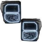 Oracle 11-16 Ford F250/350 LED HL - Black - ColorSHIFT w/o Controller