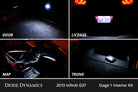 Diode Dynamics 07-15 Infiniti G37 Sedan Interior LED Kit Cool White Stage 2