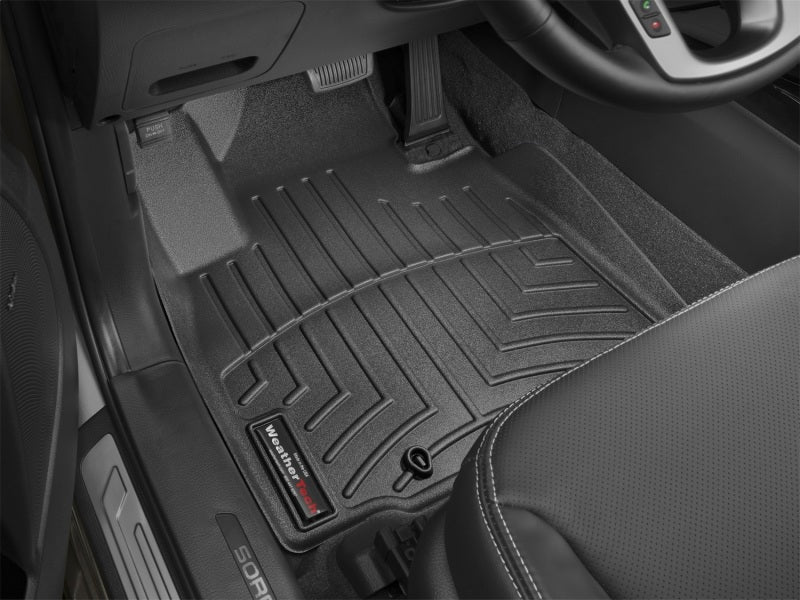 WeatherTech 14+ Kia Sorento Front FloorLiner - Black