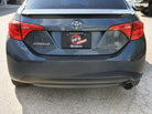aFe 14-19 Toyota Corolla 1.8L Takeda 2.5in 304SS Axle-Back Exhaust w/ Black Tip